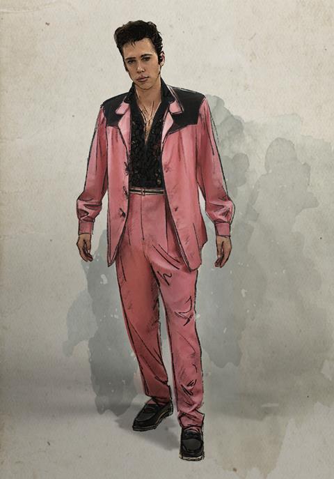 'Elvis' costume designs
