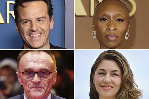 Andrew Scott, Cynthia Erivo, Sofia Coppola, Danny Boyle