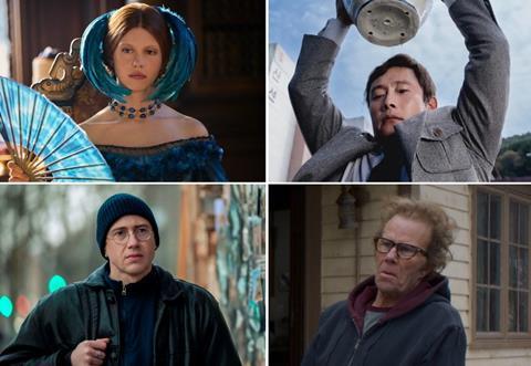 L-R clockwise: 'Frankenstein', 'No Other Choice', 'Father Mother Sister Brother' 'At Work'