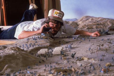 Steven Spielberg plotting out 'Raiders Of The Lost Ark'