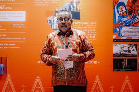 Vice governor of Jakarta Rano Karno