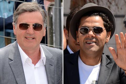 Daniel Auteuil and Jamel Debbouze c Georges Biard