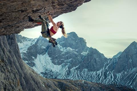 Lily James in 'Cliffhanger'