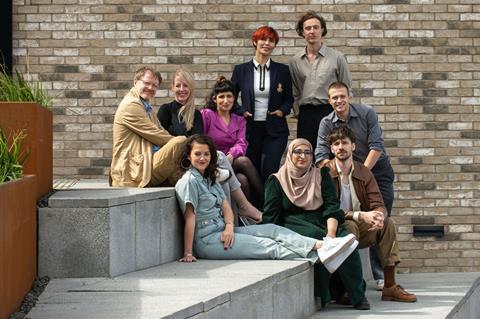 The Rising stars Scotland with John Maclean (seated far left)