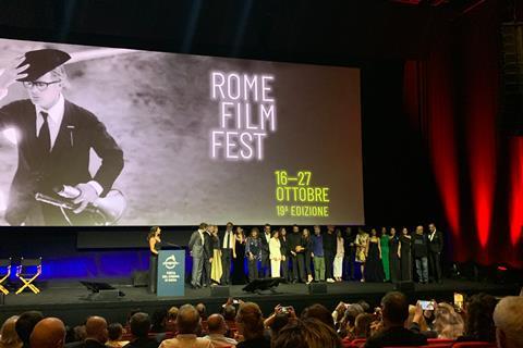 The closing night ceremony of the 2024 Rome Film Festival