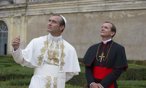 Jude Law in The Young Pope