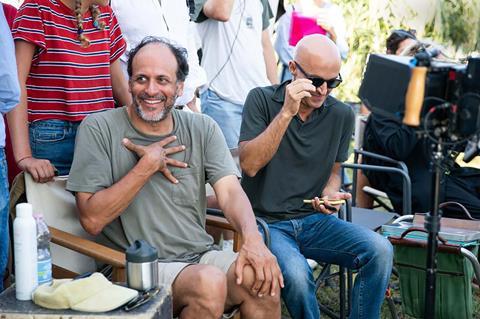 Luca Guadagnino and Lorenzo Mieli