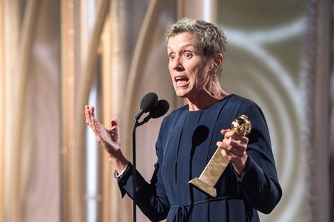 Frances mcdormand goldeng globes hfpa