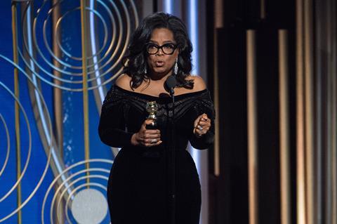 Golden Globes 2018 Oprah Winfrey Steals The Show With Powerful Speech News Screen