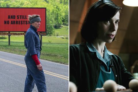 Three billboards outside ebbing missouri, the shape of water fox searchlight