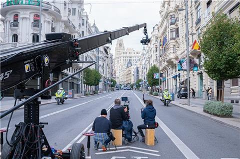 'All The Names Of God' shooting in Madrid