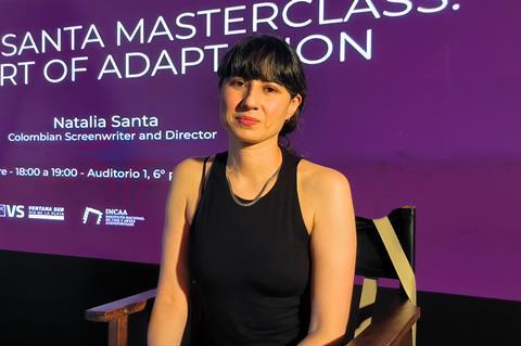 Natalia Santa at 2025 Ventana Sur