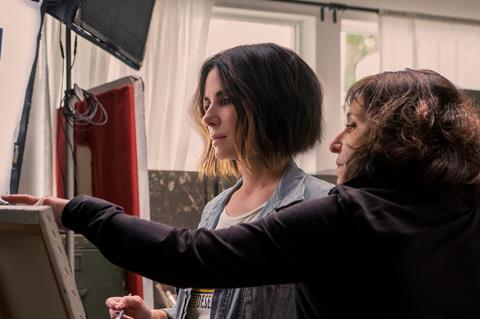 Sandra Bullock and Susanne Bier