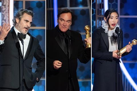 Joaquin Phoenix, Quentin Tarantino, Awkwafina c HFPA photographer