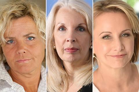 Anna serner amanda nevill gabrielle carteris sfi, marie therese karlberg bfi sag aftra