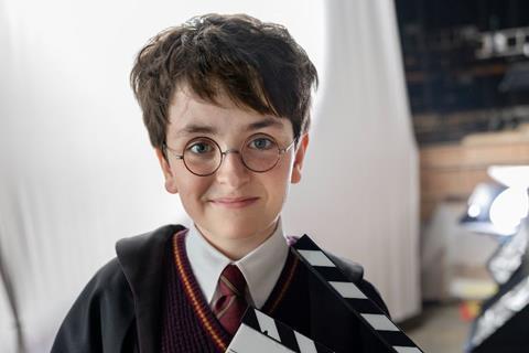 Dominic McLaughlin as Harry Potter.