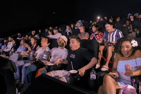Audiences at ScreenX