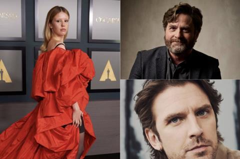 Mia Goth,  Zach Galifianakis, Dan Stevens