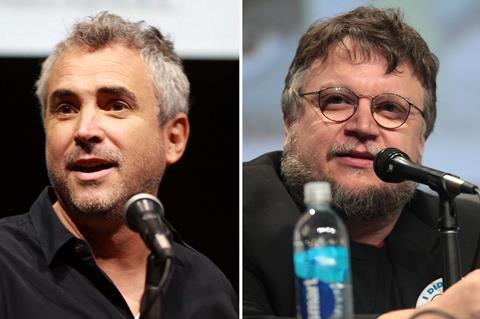 Guillermo del Toro Alfonso Cuarón c Gage Skidmore Wiki Commons