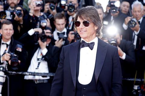 Tom Cruise at the Cannes premiere of 'Mission: Impossible - The Final Reckoning'
