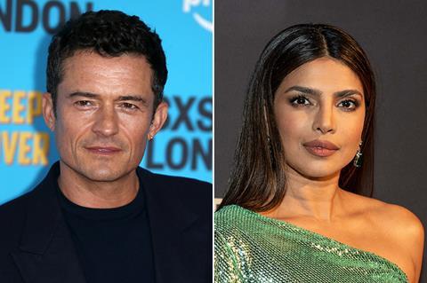 Priyanka Chopra and Orlando Bloom Lev Radin Fred Duval : Shutterstock