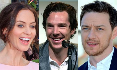Screen's Stars of Tomorrow 2004 - Emily Blunt, Benedict Cumberbatch, James McAvoy