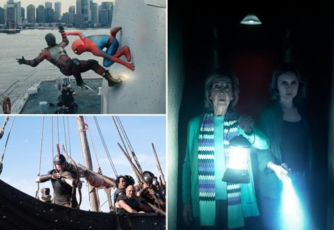 'spider-man: brand new day', 'the odyssey', 'insidious: out of the further'
