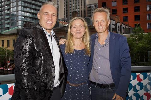 MFF’s Jane Laplante, EFP’s Sonja Heinen and Unifrance’s Gilles Renouard 