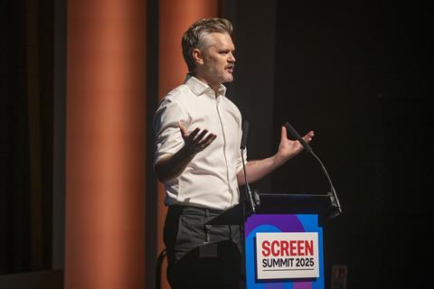 BFI CEO Ben Roberts at the 2025 Screen Summit