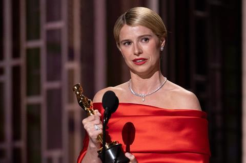 Jessie Buckley at the 2026 Oscars