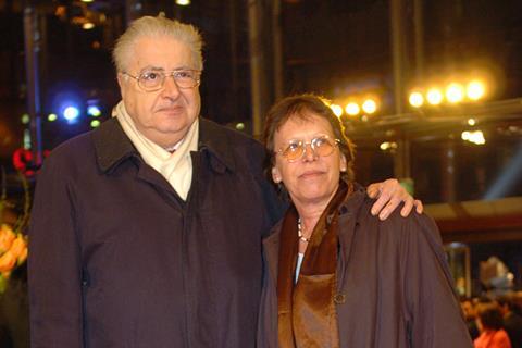 Erika de Hadeln with Moritz de Hadeln at the Berlinale in 2005 Richard Huber