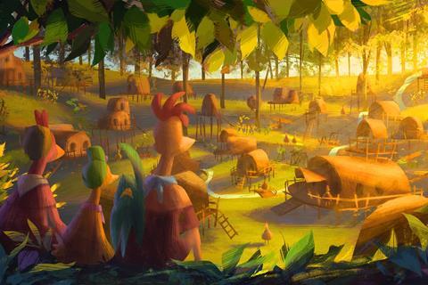 Chicken Run Dawn Of The Nugget_Concept art 06_Popcorn