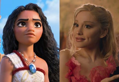 'Moana 2', 'Wicked'