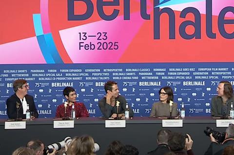 Uwe Schott, Tala Al-Deen, Tom Tykwer, Nicolette Krebitz,Lars Eidinger