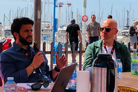 Bashar Abu Nuwar, Production Services Manager Royal Film Commission; Jordan Dimitri Verbeeck, Executive Producer - Caviar