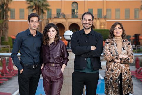 Arab SOT 2020_(From left) Brice Bexter El Glaoui, Tara Abboud, Sameh Alaa, Hana Al Omair_Arab SOT 2020_Credit Omar Abd El Rahman_Group Shot 2