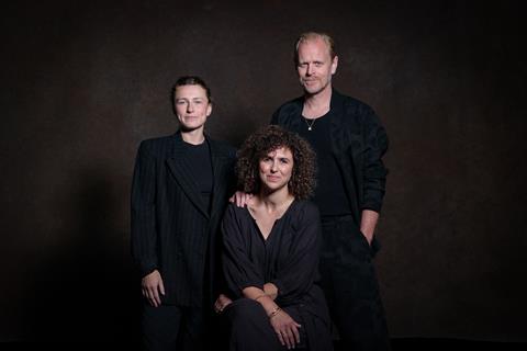 The 'Woman Unknown' team: Mathilde Arcel, May el-Toukhy and Carsten Bjornlund