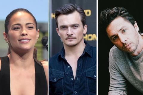 Paula Patton, Rupert Friend, Zach Braff