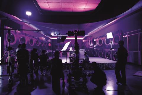 Shooting the opening for PROXIE The 2nd Concert by Studio Matrix and Figment Studio