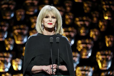 joanna lumley bafta