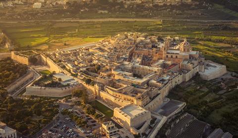 Mdina Aerial ©Michele Agius