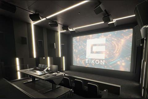 New sound mix stage at EIKON Burbank