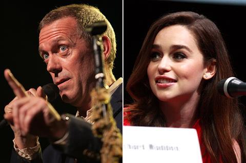 Hugh Laurie Emilia Clarke