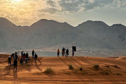 Filming for NEOM in UAE