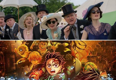 'Downton Abbey: The Grand Finale', 'Demon Slayer: Infinity Castle'