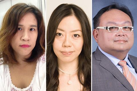 Esther Yeung, Kayo Washio, Gilbert Lim