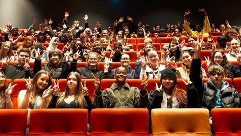 letitia-wright-with-young-people-at-home-manchester-into-film-festival-2025