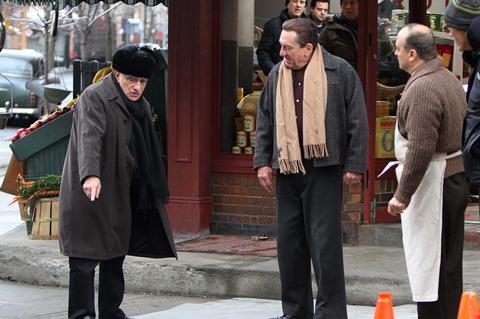 Filming 'The Irishman'