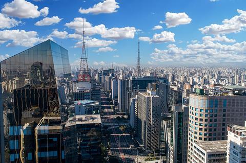 Sao Paulo's futuristic architecture