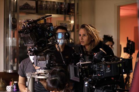 Julia Ducournau directing 'Titane'